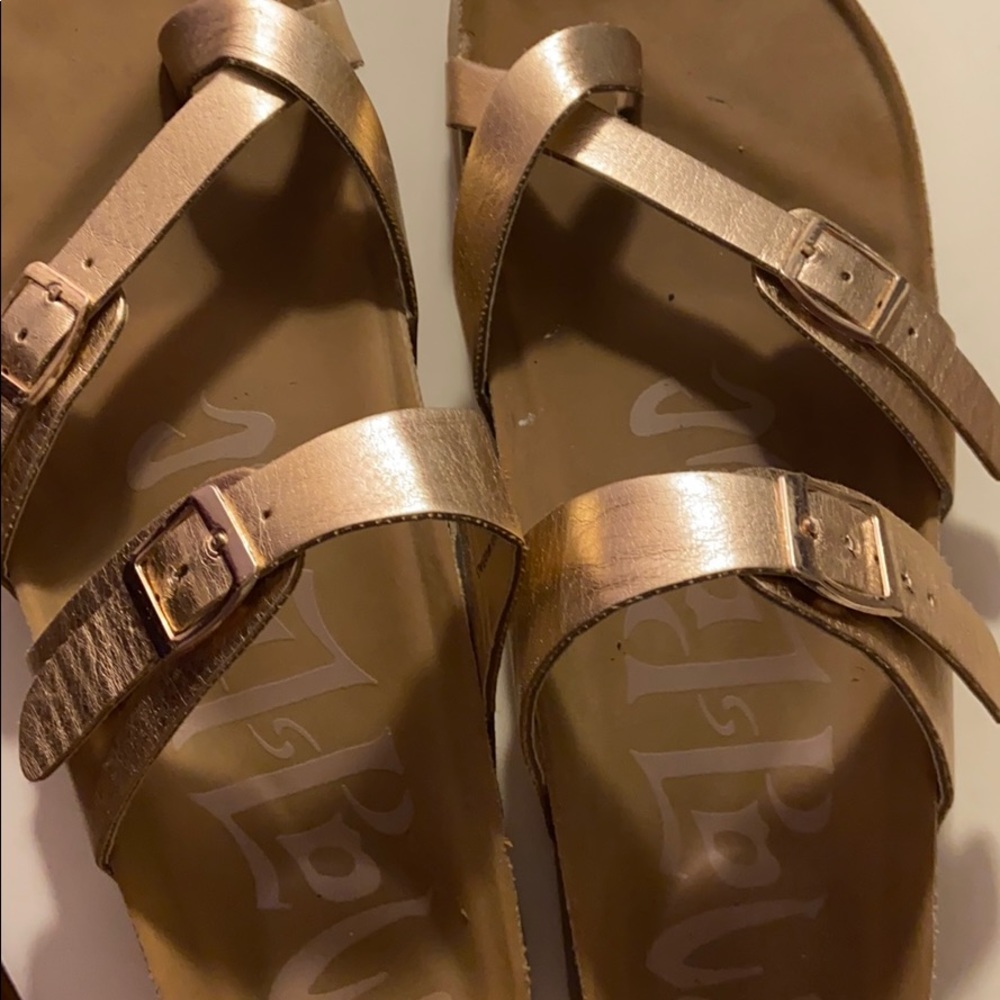 mad love birkenstock sandals